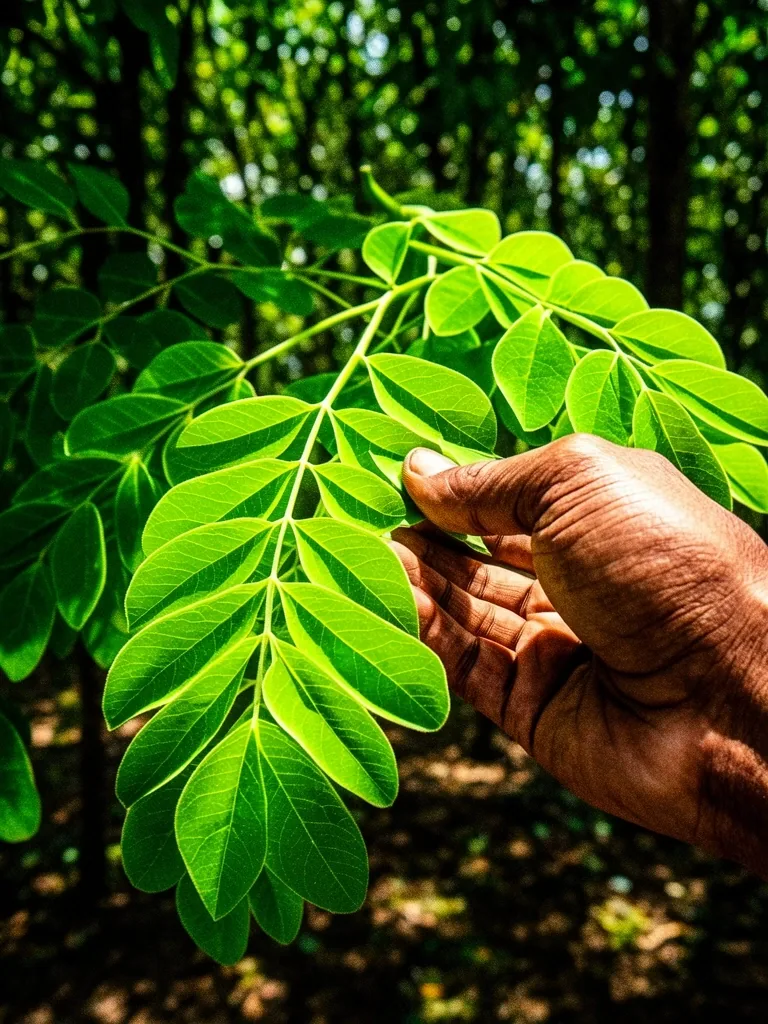 Moringa leaves source